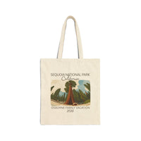 Load image into Gallery viewer, Sequoia National Park Tote Bag – Personalized Canvas Mountain Souvenir