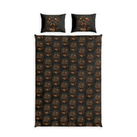 Load image into Gallery viewer, Vintage Floral Pattern Cotton Bed Set | Dark Botanical Duvet