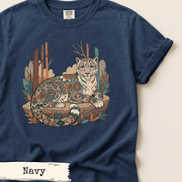 Load image into Gallery viewer, Snow Leopard Art Shirt