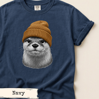 Load image into Gallery viewer, Otter Beanie Shirt