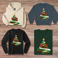 Load image into Gallery viewer, Swirly Paint Christmas Tree | Modern Christmas
