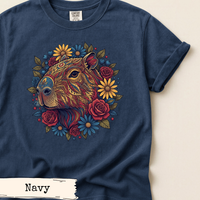 Load image into Gallery viewer, Capybara Flower Shirt