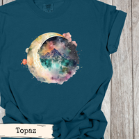 Load image into Gallery viewer, Watercolor Crescent Moon