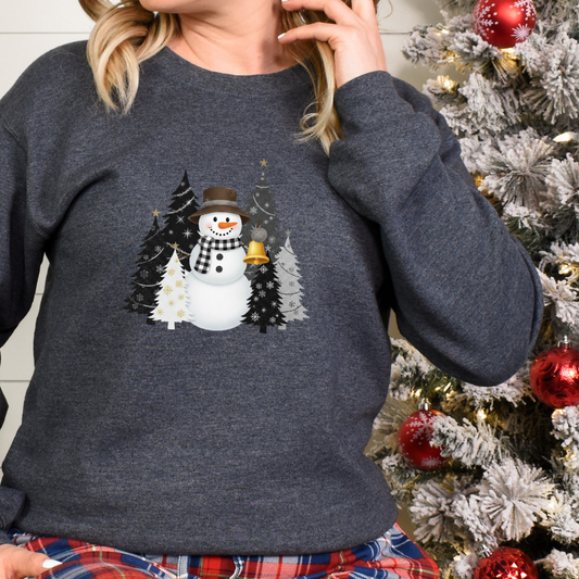 Christmas Snowman, Merry Christmas Classic Unisex Crewneck Sweatshirt