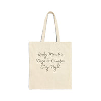 Load image into Gallery viewer, Rocky Mountain National Park Tote Bag – Personalized Canvas Mountain Souvenir