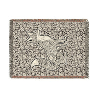 Load image into Gallery viewer, Fox Woven Blanket