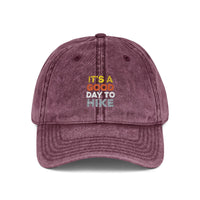 Load image into Gallery viewer, Its a Good Day to Hike | Embroidered Vintage Hat