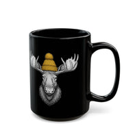 Load image into Gallery viewer, Moose Beanie Coffee Cup (11oz/15oz)