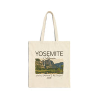 Load image into Gallery viewer, Yosemite National Park Tote Bag – Personalized Canvas Mountain Souvenir