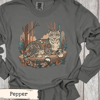 Load image into Gallery viewer, Snow Leopard Art Shirt