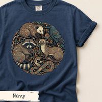 Load image into Gallery viewer, Woodland Animals Circle Art Shirt