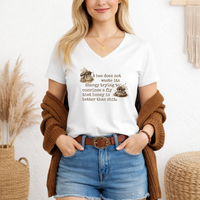Load image into Gallery viewer, Funny Bee Shirt –  Vneck Tee