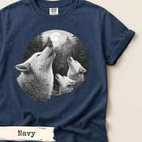 Load image into Gallery viewer, Howling Wolf Shirt front