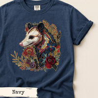 Load image into Gallery viewer, Opossum Floral Art Design