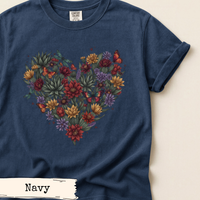 Load image into Gallery viewer, Wildflower Butterfly Heart Shirt