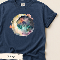 Load image into Gallery viewer, Watercolor Crescent Moon