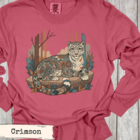 Load image into Gallery viewer, Snow Leopard Art Shirt