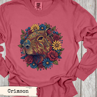 Load image into Gallery viewer, Capybara Flower Shirt