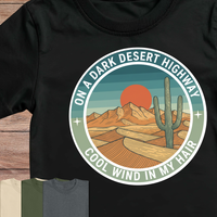 Load image into Gallery viewer, Desert Highway Shirt Retro Cool Wind Tee