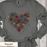 Load image into Gallery viewer, Wildflower Butterfly Heart Shirt