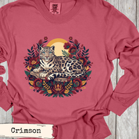 Load image into Gallery viewer, Snow Leopard Shirt – Wilderness Nature Design with Rustic Mountain Wildlife