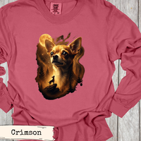 Load image into Gallery viewer, Chihuahua Howling at Moon Shirt