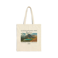 Load image into Gallery viewer, Glacier National Park National Park Tote Bag – Personalized Canvas Mountain Souvenir