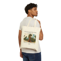 Load image into Gallery viewer, Sequoia National Park Tote Bag – Personalized Canvas Mountain Souvenir