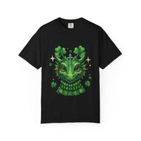 Load image into Gallery viewer, Dragon Wearing Shamrocks T-shirt