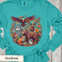 Load image into Gallery viewer, Floral Wildlife Art Shirt