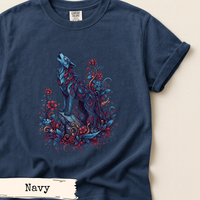 Load image into Gallery viewer, Howling Wolf Shirt Jewel