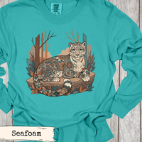 Load image into Gallery viewer, Snow Leopard Art Shirt