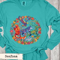 Load image into Gallery viewer, Spanish Folk Art Wildlife Shirt