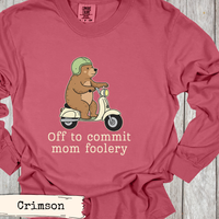 Load image into Gallery viewer, Off to Commit Mom Foolery