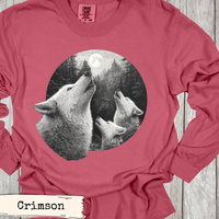 Load image into Gallery viewer, Howling Wolf Shirt front