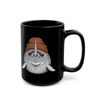 Load image into Gallery viewer, Narwal Beanie Coffee Cup (11oz/15oz)