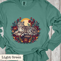 Load image into Gallery viewer, Snow Leopard Shirt – Wilderness Nature Design with Rustic Mountain Wildlife