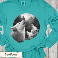 Load image into Gallery viewer, Howling Wolf Shirt front