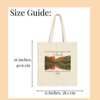 Load image into Gallery viewer, Denali Park Tote Bag – Personalized Canvas Mountain Souvenir