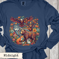 Load image into Gallery viewer, Floral Wildlife Art Shirt