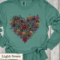 Load image into Gallery viewer, Wildflower Butterfly Heart Shirt