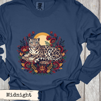 Load image into Gallery viewer, Snow Leopard Shirt – Wilderness Nature Design with Rustic Mountain Wildlife