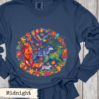 Load image into Gallery viewer, Spanish Folk Art Wildlife Shirt