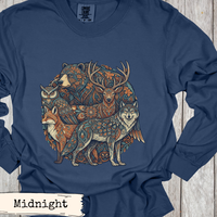 Load image into Gallery viewer, Woodland Animal Mandala Art