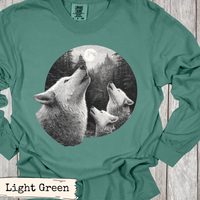 Load image into Gallery viewer, Howling Wolf Shirt front