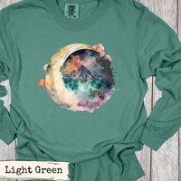 Load image into Gallery viewer, Watercolor Crescent Moon