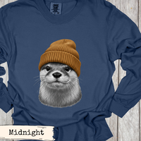 Load image into Gallery viewer, Otter Beanie Shirt