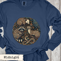 Load image into Gallery viewer, Woodland Animals Circle Art Shirt
