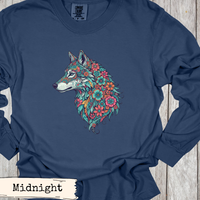 Load image into Gallery viewer, Pastel Floral Wolf