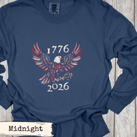 Load image into Gallery viewer, America 250 Shirt – Vintage Eagle Design 17762026 Anniversary
